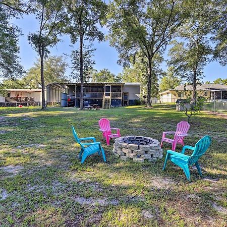 Cozy Steinhatchee House With Fire Pit And Grill! Villa Exterior photo