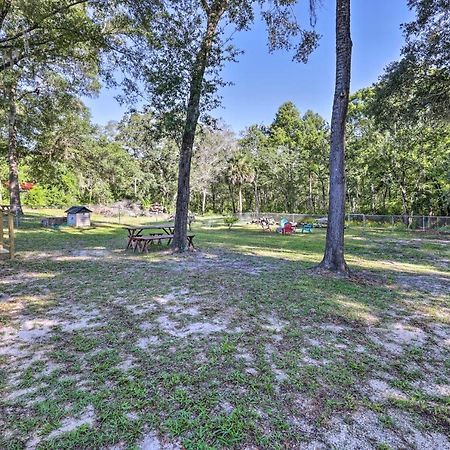 Cozy Steinhatchee House With Fire Pit And Grill! Villa Exterior photo