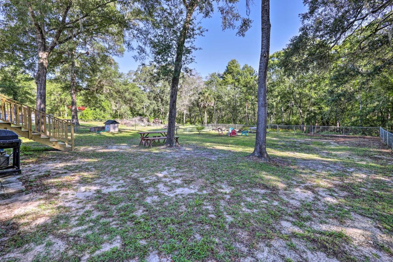 Cozy Steinhatchee House With Fire Pit And Grill! Villa Exterior photo