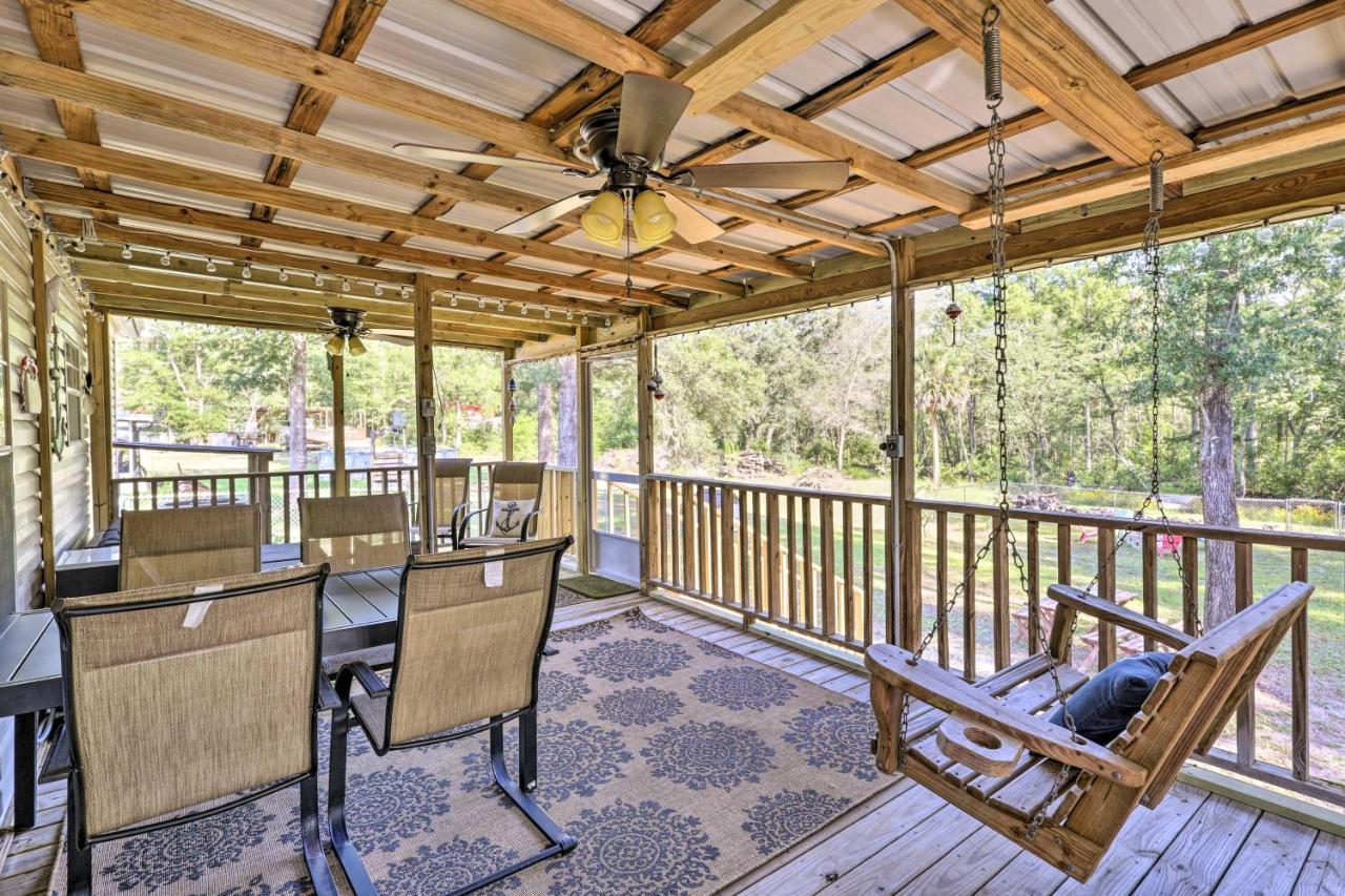 Cozy Steinhatchee House With Fire Pit And Grill! Villa Exterior photo