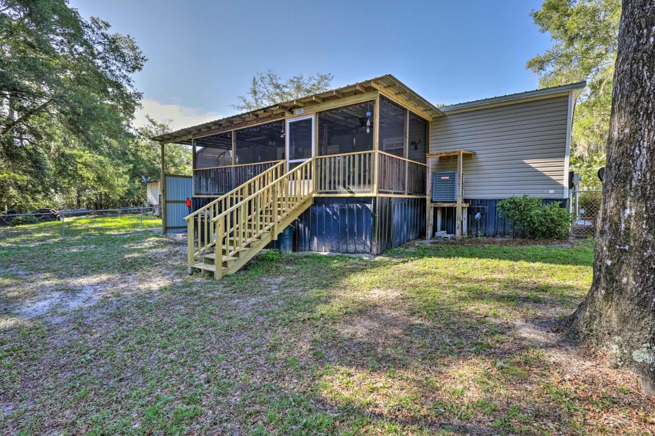 Cozy Steinhatchee House With Fire Pit And Grill! Villa Exterior photo